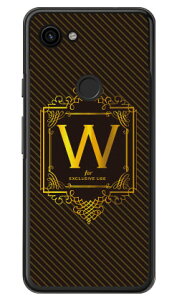 Cf LTD ���O�W���A���[�C�j�V���� W �S�[���h�C�G���[ �i�N���A�j Google Pixel 3a MVNO�X�}�z�iSIM�t���[�[���j�Edocomo�ESoftBank Coverfull google pixel 3a �P�[�X google pixel 3a �J�o�[ �O�[�O���s�N�Z��3a�P�[