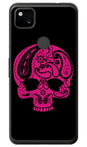 Paisley skull �u���b�N �i�\�t�gTPU�N���A�j design by ROTM Google Pixel 4a MVNO�X�}�z�iSIM�t���[�[���j�ESoftBank SECOND SKIN google pixel 4 a �P�[�X google pixel 4 a �J�o�[ �O�[�O���s�N�Z��4a�P�[�X ��������
