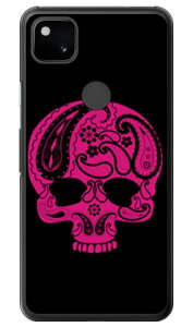 Paisley skull �u���b�N �i�N���A�j design by ROTM Google Pixel 4a MVNO�X�}�z�iSIM�t���[�[���j�ESoftBank SECOND SKIN google pixel 4 a �P�[�X google pixel 4 a �J�o�[ �O�[�O���s�N�Z��4a�P�[�X �O�[�O���s�N�Z��4a�J