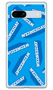WEDNESDAY �u���[ (�N���A) Pixel 7a Coverfull �{�� �ی� �n�[�h�P�[�X �X�}�z�J�o�[�@��������