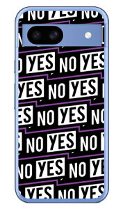 YESNO���x�� �p�[�v��Pixel 8a (�\�t�gTPU) YESNO �P�[�X �J�o�[ �X�}�z�P�[�X �������� �ϏՌ� �v�����g �ی� �Ռ��z��