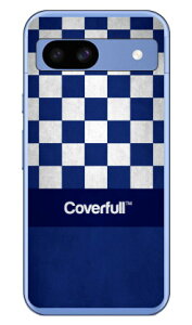 Cf LTD KICKS�R���N�V�����V���[�Y #7 �`�F�b�J�[ �l�C�r�[×�z���C�g (�N���A) Pixel 8a Coverfull �{�� �ی� �n�[�h�P�[�X �X�}�z�J�o�[�@��������