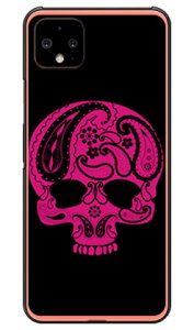 Paisley skull �u���b�N �i�N���A�j design by ROTM Google Pixel 4 MVNO�X�}�z�iSIM�t���[�[���j�ESoftBank SECOND SKIN google pixel 4 �P�[�X google pixel 4 �J�o�[ �O�[�O���s�N�Z��4�P�[�X �O�[�O���s�N�Z��4�J�o�[ pi