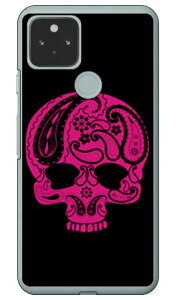 Paisley skull �u���b�N �i�N���A�j design by ROTM Google Pixel 5 MVNO�X�}�z�iSIM�t���[�[���j�Edocomo�Eau�ESoftBank SECOND SKIN google pixel 5 �P�[�X google pixel 5 �J�o�[ �O�[�O���s�N�Z��5�P�[�X �O�[�O���s�N�Z