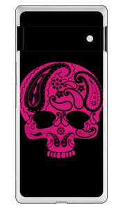 Paisley skull �u���b�N �i�\�t�gTPU�N���A�j design by ROTM Google Pixel 6 MVNO�X�}�z�iSIM�t���[�[���j SECOND SKIN google pixel 6 �P�[�X google pixel 6 �J�o�[ �O�[�O���s�N�Z��6�P�[�X �O�[�O���s�N�Z��6�J�o�[ p