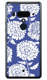 Cf LTD シックフラワー ブルー （クリア） HTC U12+ MVNOスマホ（SIMフリー端末） Coverfull 受注生産 スマホケース ハードケース htc u12+ U12プラス u12+ ケース u12+ カバー U12プラス ケース U12プラス カバー htc u12+ ケース htc 送料無料