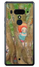 森のかくれんぼ （クリア） design by Ringo HTC U12+ MVNOスマホ（SIMフリー端末） Coverfull スマホケース ハードケース htc u12+ U12プラス u12+ ケース u12+ カバー U12プラス ケース U12プラス カバー htc u12+ ケース htc 送料無料