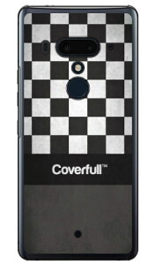 Cf LTD KICKS�R���N�V�����V���[�Y #7 �`�F�b�J�[ �u���b�N×�z���C�g �i�N���A�j HTC U12+ MVNO�X�}�z�iSIM�t���[�[���j Coverfull htc u12+ U12�v���X u12+ �P�[�X u12+ �J�o�[ U12�v���X �P�[�X U12�v���X �J�o