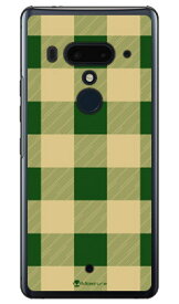 Buffalo check フォレスト （クリア） design by Moisture HTC U12+ MVNOスマホ（SIMフリー端末） SECOND SKIN ハードケース htc u12+ U12プラス u12+ ケース u12+ カバー U12プラス ケース U12プラス カバー htc u12+ ケース htc 送料無料