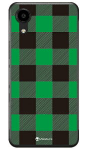 Buffalo check �O���[�� DIGNO SX5 (KC-S306) (�\�t�gTPU) SECOND SKIN �P�[�X �J�o�[ �X�}�z�P�[�X �������� �ϏՌ� �v�����g �ی� �Ռ��z��