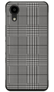 �O�����`�F�b�N �z���C�g×�u���b�N DIGNO SX5 (KC-S306) (�\�t�gTPU) SECOND SKIN �P�[�X �J�o�[ �X�}�z�P�[�X �������� �ϏՌ� �v�����g �ی� �Ռ��z��