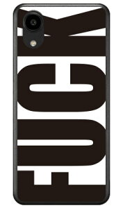 Cf LTD FUCK�i�t�@�b�N�j �� �z���C�g (�N���A) DIGNO SX5 KC-S306 Coverfull �{�� �ی� �n�[�h�P�[�X �X�}�z�J�o�[�@��������