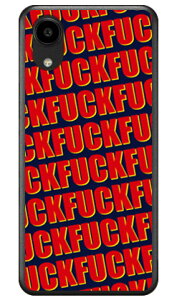 Cf LTD FUCK�i�t�@�b�N�j �p�^�[�� �l�C�r�[ (�N���A) DIGNO SX5 KC-S306 Coverfull �{�� �ی� �n�[�h�P�[�X �X�}�z�J�o�[�@��������