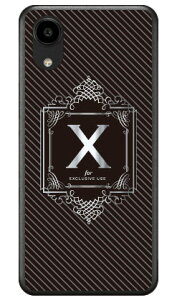 Cf LTD ���O�W���A���[�C�j�V���� X �V���o�[�O���[ (�N���A) DIGNO SX5 KC-S306 Coverfull �{�� �ی� �n�[�h�P�[�X �X�}�z�J�o�[�@��������