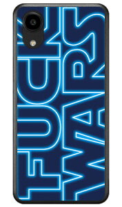 Cf LTD FUCKWARS �� �u���[ (�N���A) DIGNO SX5 KC-S306 Coverfull �{�� �ی� �n�[�h�P�[�X �X�}�z�J�o�[�@��������