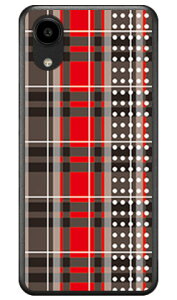 �`�F�b�N�h�b�g ���b�h (�N���A) DIGNO SX5 KC-S306 SECOND SKIN �{�� �ی� �n�[�h�P�[�X �X�}�z�J�o�[�@��������