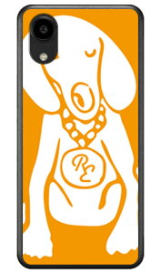 Dog �I�����W×�z���C�g design by ROTM (�N���A) DIGNO SX5 KC-S306 SECOND SKIN �{�� �ی� �n�[�h�P�[�X �X�}�z�J�o�[�@��������