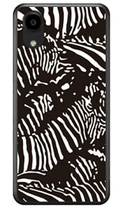Zebra camo �u���b�N (�N���A) design by ROTM DIGNO SX5 KC-S306 SECOND SKIN �{�� �ی� �n�[�h�P�[�X �X�}�z�J�o�[�@��������