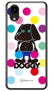 Doggy �}���`�J���[�h�b�g (�N���A) design by Moisture DIGNO SX5 KC-S306 SECOND SKIN �{�� �ی� �n�[�h�P�[�X �X�}�z�J�o�[�@��������