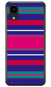 Moisture Stripe �u���[ (�N���A) design by Moisture DIGNO SX5 KC-S306 SECOND SKIN �{�� �ی� �n�[�h�P�[�X �X�}�z�J�o�[�@��������