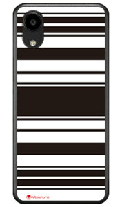 Moisture Stripe �u���b�N�z���C�g (�N���A) design by Moisture DIGNO SX5 KC-S306 SECOND SKIN �{�� �ی� �n�[�h�P�[�X �X�}�z�J�o�[�@��������