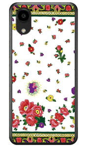 SINDEE �uRussian Flower �i�z���C�g�j�v (�N���A) DIGNO SX5 KC-S306 SECOND SKIN �{�� �ی� �n�[�h�P�[�X �X�}�z�J�o�[�@��������