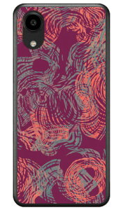 �e�N�X�`���t���[�N ���C�����b�h (�N���A) DIGNO SX5 KC-S306 Coverfull �{�� �ی� �n�[�h�P�[�X �X�}�z�J�o�[�@��������