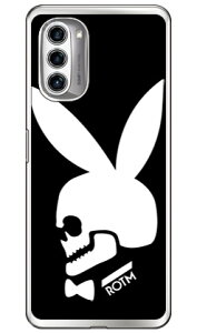 Bunny bone �u���b�N �i�\�t�gTPU�N���A�j design by ROTM moto g52j 5G�Eg52j 5G II�Eg52j 5G SPECIAL SECOND SKINmoto g52j 5g �P�[�X moto g52j 5g �J�o�[ ���gg52j5g �P�[�X ���gg52j5g �J�o�[ ���g�W�[52�W�F�C5G �P�[�X ���g