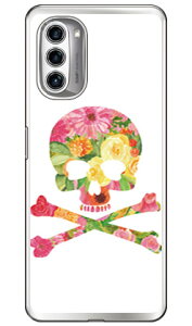 Flower skull �z���C�g �i�\�t�gTPU�N���A�j design by ROTM moto g52j 5G�Eg52j 5G II�Eg52j 5G SPECIAL SECOND SKINmoto g52j 5g �P�[�X moto g52j 5g �J�o�[ ���gg52j5g �P�[�X ���gg52j5g �J�o�[ ���g�W�[52�W�F�C5G �P�[�X ��