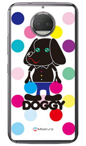 Doggy �}���`�J���[�h�b�g �i�N���A�j design by Moisture Moto G5s Plus XT1805 MVNO�X�}�z�iSIM�t���[�[���j SECOND SKIN moto g5s plus �P�[�X moto g5s plus �J�o�[ motog5splus �P�[�X motog5splus �J�o�[ ���g g5s �v���X ��