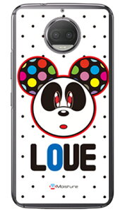 Love Panda �u���b�N�h�b�g �i�N���A�j design by Moisture Moto G5s Plus XT1805 MVNO�X�}�z�iSIM�t���[�[���j SECOND SKIN moto g5s plus �P�[�X moto g5s plus �J�o�[ motog5splus �P�[�X motog5splus �J�o�[ ���g g5s �v���X ��