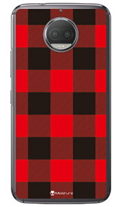Buffalo check ���b�h �i�N���A�j design by Moisture Moto G5s Plus XT1805 MVNO�X�}�z�iSIM�t���[�[���j SECOND SKIN moto g5s plus �P�[�X moto g5s plus �J�o�[ motog5splus �P�[�X motog5splus �J�o�[ ���g g5s �v���X �P�[�X ��
