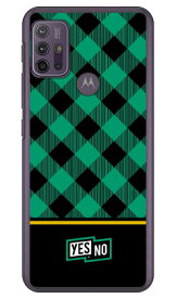 ブロックチェック グリーン （クリア） moto g10 XT2127・g30 XT2129 MVNOスマホ（SIMフリー端末） YESNO moto g10 g30 ケース moto g10 g30 カバー モトg10 g30 ケース モトg10 g30 カバー モトジ－10 ジー30 ケース モトジ－10 ジー30 送料無料