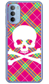 スカルパンク ピンク （ソフトTPUクリア） moto g31 XT2173 MVNOスマホ（SIMフリー端末） SECOND SKIN スマホケース ソフトケース moto g31 ケース moto g31 カバー モトg31 ケース モトg31 カバー モトジー31 ケース モトジー31 カバー motog31 ケース 送料無料