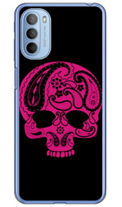 Paisley skull �u���b�N �i�\�t�gTPU�N���A�j design by ROTM moto g31 XT2173 MVNO�X�}�z�iSIM�t���[�[���j SECOND SKIN moto g31 �P�[�X moto g31 �J�o�[ ���gg31 �P�[�X ���gg31 �J�o�[ ���g�W�[31 �P�[�X ���g�W�[31 