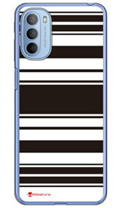Moisture Stripe �u���b�N�z���C�g �i�\�t�gTPU�N���A�j design by Moisture moto g31 XT2173 MVNO�X�}�z�iSIM�t���[�[���j SECOND SKIN moto g31 �P�[�X moto g31 �J�o�[ ���gg31 �P�[�X ���gg31 �J�o�[ ���g�W�[31 �P�[�X