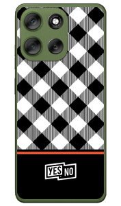 �u���b�N�`�F�b�N �z���C�gmoto g66y 5G (A501MO) / moto g66j 5G (XT2529) (�\�t�gTPU) YESNO �P�[�X �J�o�[ �X�}�z�P�[�X �������� �ϏՌ� �v�����g �ی� �Ռ��z��