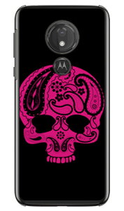 Paisley skull �u���b�N �i�N���A�j design by ROTM moto g7 POWER XT1955 MVNO�X�}�z�iSIM�t���[�[���j SECOND SKIN mvno sim�t���[ �g�� motog7power ���g���[�� �X�}�z moto g7 power xt1955 moto g7 power �P�[�X moto g7 power �J