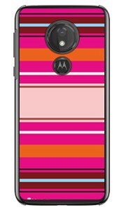 Moisture Stripe �s���N �i�N���A�j design by Moisture moto g7 POWER XT1955 MVNO�X�}�z�iSIM�t���[�[���j SECOND SKIN mvno sim�t���[ �g�� motog7power ���g���[�� �X�}�z moto g7 power xt1955 moto g7 power �P�[�X moto g7 power 