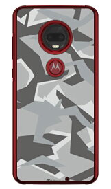 URBAN camouflage グレー （クリア） design by Moisture moto g7 PLUS XT1965 MVNOスマホ（SIMフリー端末） SECOND SKIN mvno simフリー 携帯 motog7plus モトローラ スマホ moto g7 plus xt1965 moto g7 plus ケース moto g7 plus 送料無料