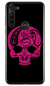 Paisley skull �u���b�N �i�\�t�gTPU�N���A�j design by ROTM moto g8 power XT2041 MVNO�X�}�z�iSIM�t���[�[���j SECOND SKIN moto g8 power �P�[�X moto g8 power �J�o�[ ���gg8�p���[ �P�[�X ���gg8�p���[ �J�o�[ ���g�W