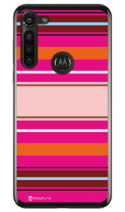 Moisture Stripe �s���N �i�\�t�gTPU�N���A�j design by Moisture moto g8 power XT2041 MVNO�X�}�z�iSIM�t���[�[���j SECOND SKIN moto g8 power �P�[�X moto g8 power �J�o�[ ���gg8�p���[ �P�[�X ���gg8�p���[ �J�o�[ ���g