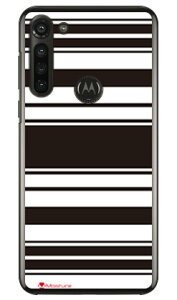 Moisture Stripe �u���b�N�z���C�g �i�N���A�j design by Moisture moto g8 power XT2041 MVNO�X�}�z�iSIM�t���[�[���j SECOND SKIN moto g8 power �P�[�X moto g8 power �J�o�[ ���gg8�p���[ �P�[�X ���gg8�p���[ �J�o�[ ��