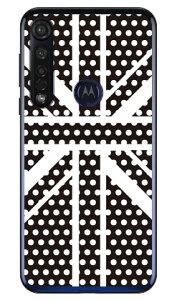 Cross dot union jack �u���b�N �i�\�t�gTPU�N���A�j design by ROTM moto g8 plus XT2019 MVNO�X�}�z�iSIM�t���[�[���j SECOND SKIN mvno sim�t���[ �g�� motog8plus ���g���[�� �X�}�z moto g8 plus xt2019 moto g8 plus �P�[�X moto