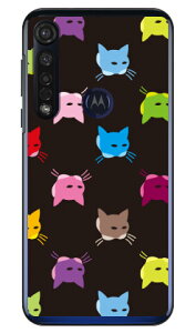 SINDEE �uCat-World �i�u���b�N�j�v �i�N���A�j moto g8 plus XT2019 MVNO�X�}�z�iSIM�t���[�[���j SECOND SKIN mvno sim�t���[ �g�� motog8plus ���g���[�� �X�}�z moto g8 plus xt2019 moto g8 plus �P�[�X moto g8 plus �J�o�[ 