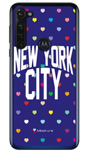 NYC �}���`�n�[�g�h�b�g�l�C�r�[ �i�N���A�j design by Moisture moto g PRO XT2043 MVNO�X�}�z�iSIM�t���[�[���j SECOND SKIN moto g pro �P�[�X moto g pro �J�o�[ ���gg�v�� �P�[�X ���gg�v�� �J�o�[ ���g�W�[�v�� 