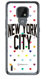 NYC �}���`�n�[�g�h�b�g�z���C�g �i�\�t�gTPU�N���A�j design by Moisture moto e7 XT2095 MVNO�X�}�z�iSIM�t���[�[���j SECOND SKIN moto e7 �P�[�X moto e7 �J�o�[ ���ge7 �P�[�X ���ge7 �J�o�[ ���g�C�[7 �P�[�X 