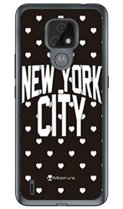 NYC �z���C�g�n�[�g�h�b�g �i�\�t�gTPU�N���A�j design by Moisture moto e7 XT2095 MVNO�X�}�z�iSIM�t���[�[���j SECOND SKIN moto e7 �P�[�X moto e7 �J�o�[ ���ge7 �P�[�X ���ge7 �J�o�[ ���g�C�[7 �P�[�X ���g�C
