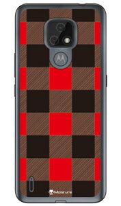 Buffalo check ���b�h �i�\�t�gTPU�N���A�j design by Moisture moto e7 XT2095 MVNO�X�}�z�iSIM�t���[�[���j SECOND SKIN moto e7 �P�[�X moto e7 �J�o�[ ���ge7 �P�[�X ���ge7 �J�o�[ ���g�C�[7 �P�[�X ���g�C�[7 �J�o