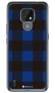 Buffalo check �u���[ �i�\�t�gTPU�N���A�j design by Moisture moto e7 XT2095 MVNO�X�}�z�iSIM�t���[�[���j SECOND SKIN moto e7 �P�[�X moto e7 �J�o�[ ���ge7 �P�[�X ���ge7 �J�o�[ ���g�C�[7 �P�[�X ���g�C�[7 �J�o